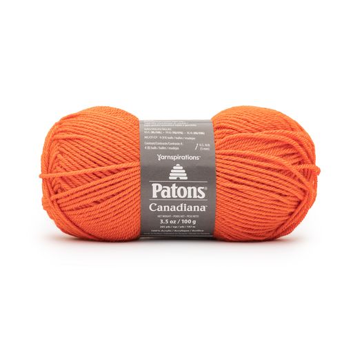Patons Canadiana Pumpkin 10758 Yarn Patons The Wool Queen 057355515383