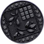 ELAN Shank Button - 15mm (5⁄8″) - Black Buttons & Snaps The Wool Queen The Wool Queen 058601108946