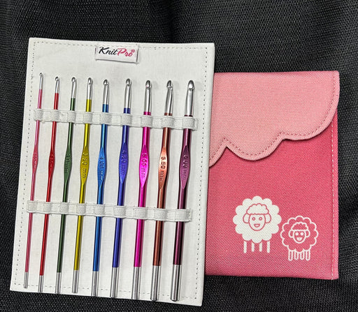 Knit Pro Zing Crochet Hooks Set - 9pcs The Wool Queen The Wool Queen 8907628024932