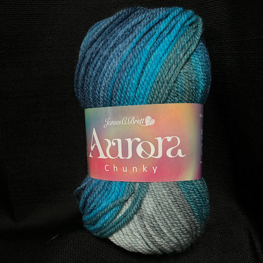 Aurora Chunky by James C Brett AC01 Cloudy Skies Yarn James C Brett The Wool Queen 5055559642923