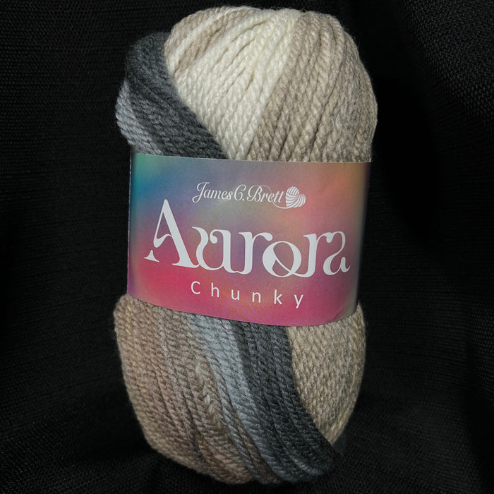 Aurora Chunky by James C Brett AC04 Winter Tree Yarn James C Brett The Wool Queen 5055559642954