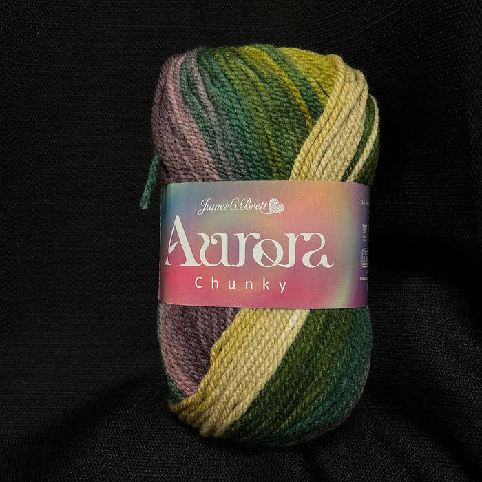 Aurora Chunky by James C Brett AC06 Bramble Bush Yarn James C Brett The Wool Queen 5055559642978