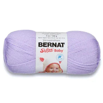 Bernat Softee Baby Soft Lilac Yarn Bernat The Wool Queen