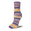 Flotte Sock Happy Birthday 8083 Orange/Turquoise/Purple Yarn The Wool Queen The Wool Queen 4250579437059