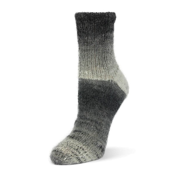 Flotte Sock Kolibri 6201 Gray/Black Yarn The Wool Queen The Wool Queen 4250579434775
