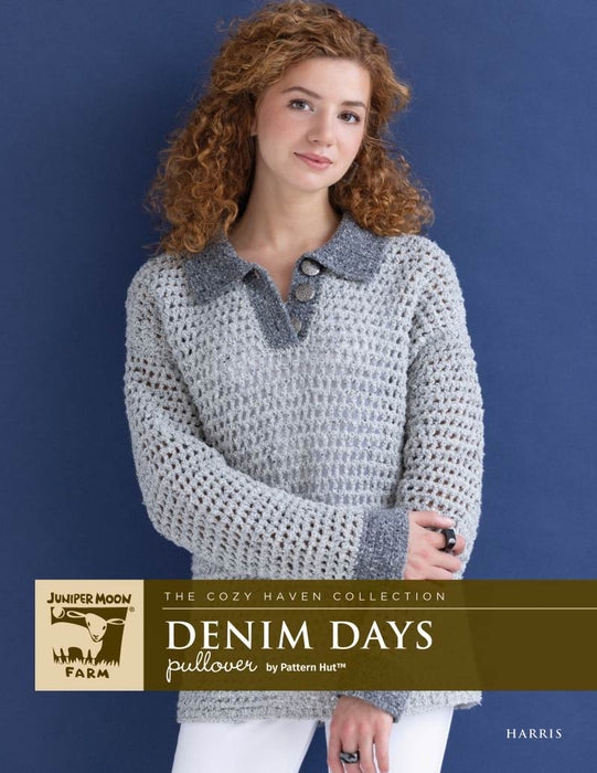 Juniper Moon Farm Harris Pattern - Denim Days Yarn Juniper Moon The Wool Queen 840373428274