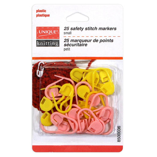 UNIQUE KNITTING Small Safety Stitch Markers - 25pcs. Accessories Unique The Wool Queen 060154062484