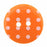 CIRQUE Novelty 2-Hole Button - Orange - 18mm (3⁄4″) - Polka Dots Buttons & Snaps The Wool Queen The Wool Queen 058601113360