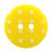 CIRQUE Novelty 2-Hole Button - Yellow - 18mm (3⁄4″) - Polka Dots Buttons & Snaps The Wool Queen The Wool Queen 058601113438