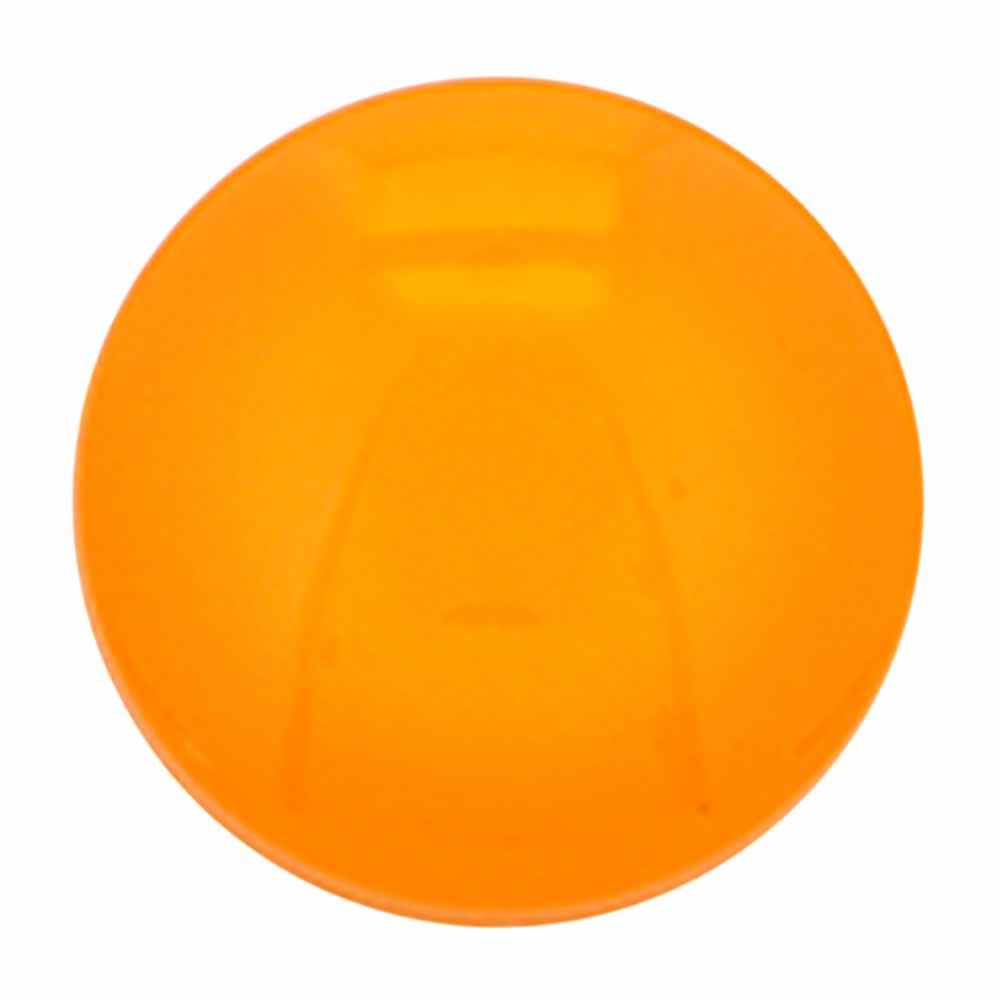 CIRQUE Novelty Shank Button - Orange - 15mm (5⁄8″) - Bright Buttons & Snaps The Wool Queen The Wool Queen 058601112875