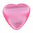 CIRQUE Novelty Shank Button - Pink - 11mm (3⁄8″) - Heart Buttons & Snaps The Wool Queen The Wool Queen 058601113056
