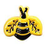 ELAN Novelty Shank Button - Yellow - 18mm (3⁄4″) - Bee Buttons & Snaps The Wool Queen The Wool Queen 058601168773