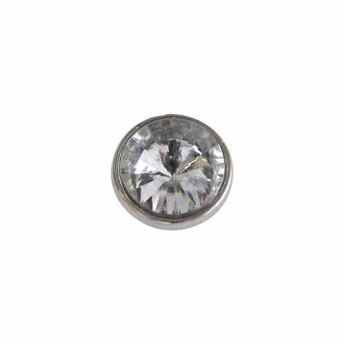 ELAN Shank Button - 12mm (1⁄2″) Crystal Buttons & Snaps The Wool Queen The Wool Queen 058601029494