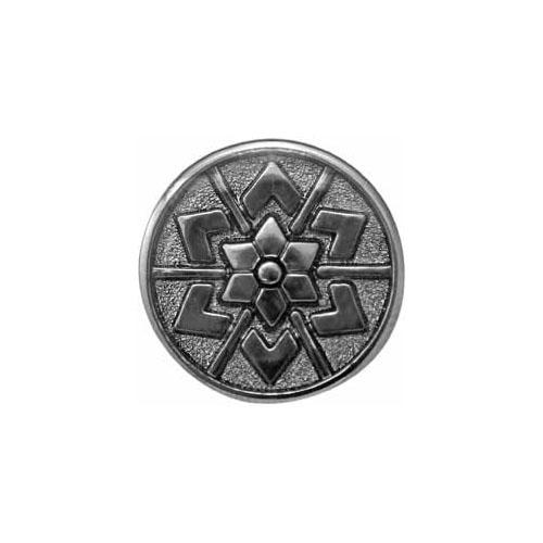 ELAN Shank Button - 21mm (7⁄8″)Silver/Metal Buttons & Snaps The Wool Queen The Wool Queen 058601115159