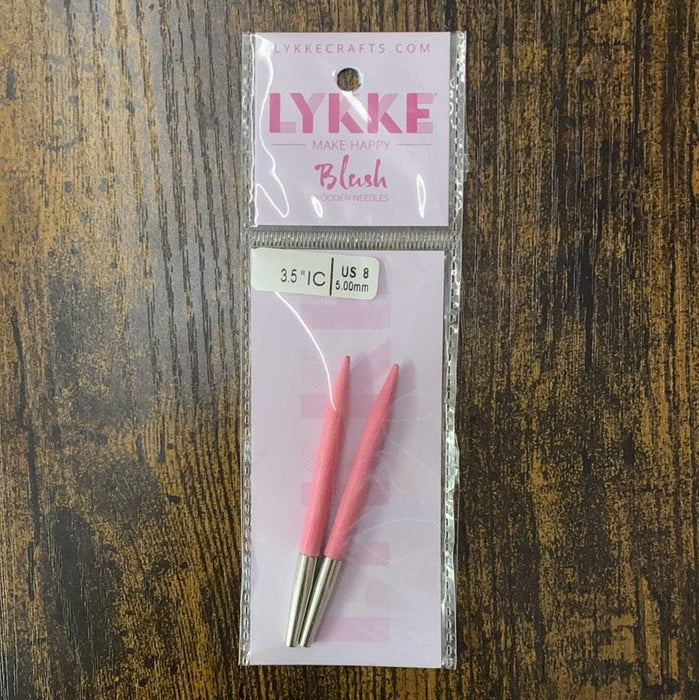 LYKKE Blush Interchangeable Pairs 3.5" / 5mm The Wool Queen The Wool Queen 841275167506