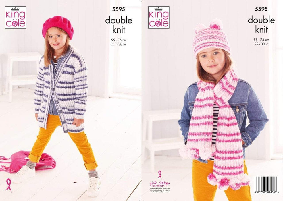 KIDZ Patterns King Cole 5595 Patterns The Wool Queen The Wool Queen 5057886014848