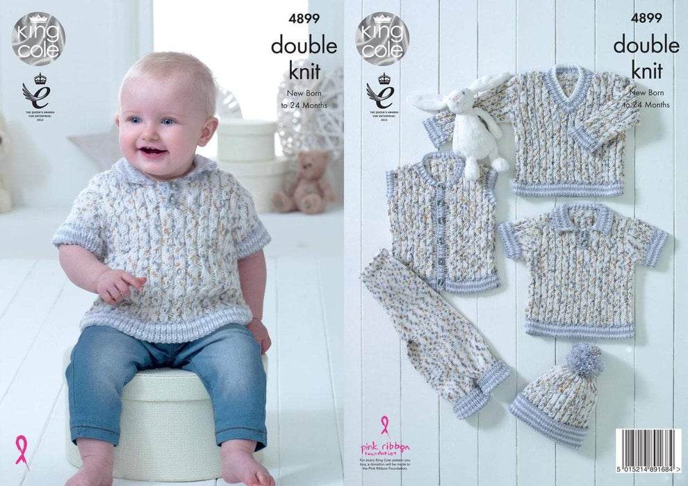 King Cole Baby Patterns 4899 Patterns The Wool Queen The Wool Queen 5015214891684