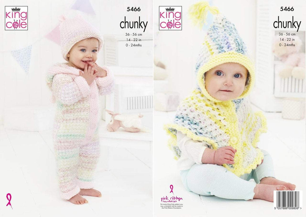 King Cole Baby Patterns 5466 Patterns The Wool Queen The Wool Queen 5057886009806