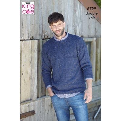 Patterns for Him! King Cole KC5799 Patterns The Wool Queen The Wool Queen 5057886025271