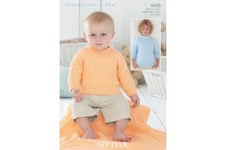 Sirdar Baby Patterns 4439 Patterns The Wool Queen The Wool Queen 5024723944392