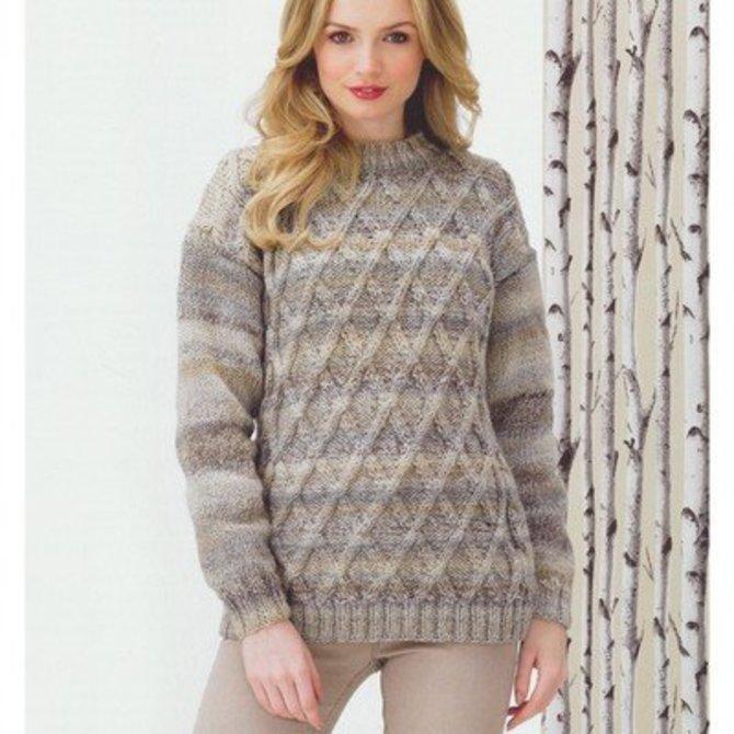 Women's Pullover Patterns JB288 Patterns The Wool Queen The Wool Queen 5055559604969