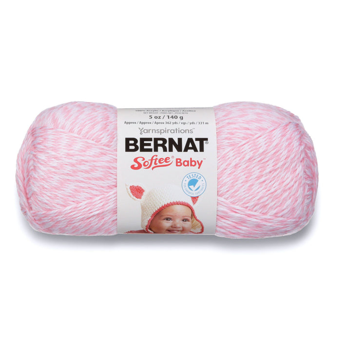 Bernat Softee Baby Baby Pink Marl Yarn Bernat The Wool Queen