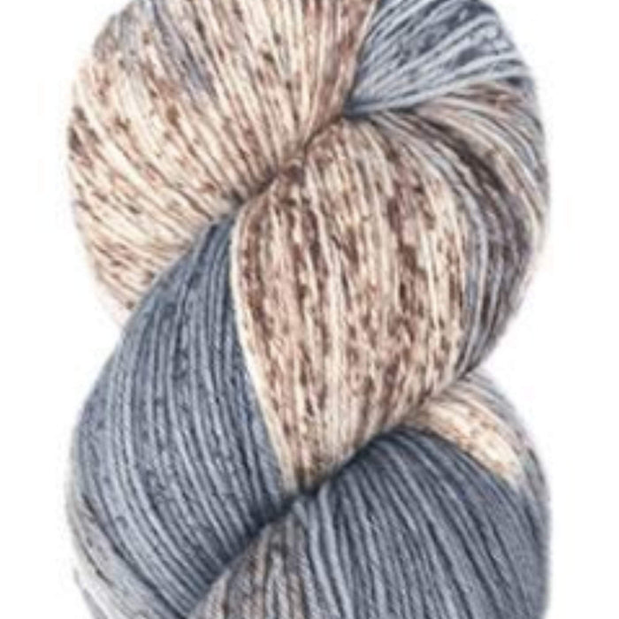 Indulgence Hand Painted Fingering 01 Fort de Pierre Yarn Knitting Fever The Wool Queen 841275143906