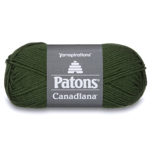 Patons Canadiana Dark Green Tea 10237 1 Yarn Patons The Wool Queen 057355334472