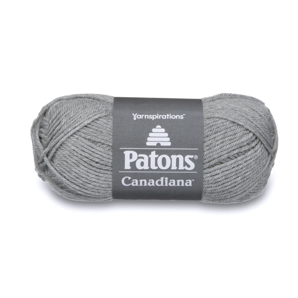 Patons Canadiana Pale Grey Mix 10046 1 Yarn Patons The Wool Queen 057355334380