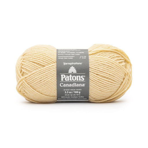 Patons Canadiana Pale Yellow 10759 Yarn Patons The Wool Queen 057355515390