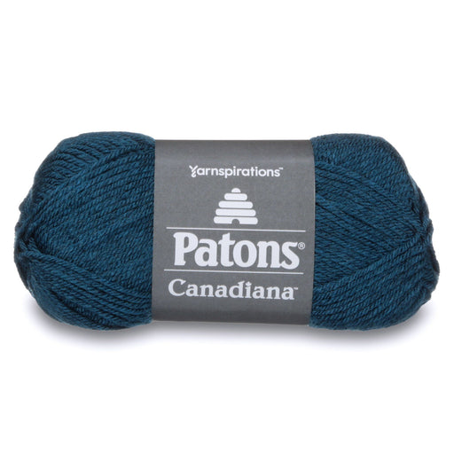 Patons Canadiana Teal Heather 10747 Yarn Patons The Wool Queen 057355402447