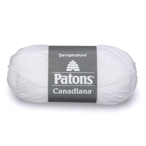 Patons Canadiana White 10005 1 Yarn Patons The Wool Queen 057355334281