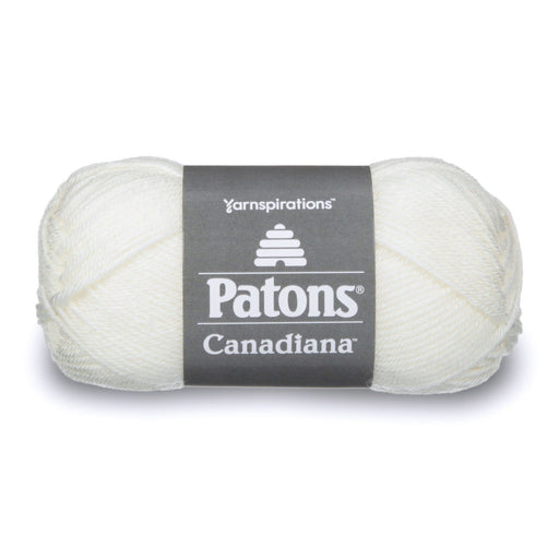 Patons Canadiana Winter White 10006 1 Yarn Patons The Wool Queen 057355334298