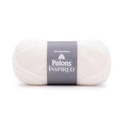 Patons Inspired White Yarn Patons The Wool Queen 057355450011
