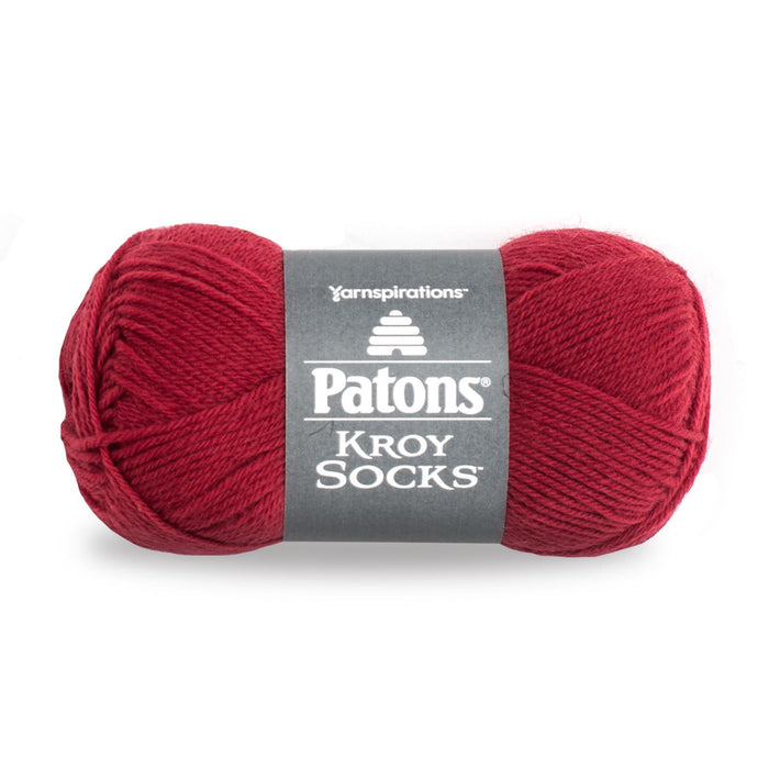 Patons Kroy Socks Red Yarn Patons The Wool Queen