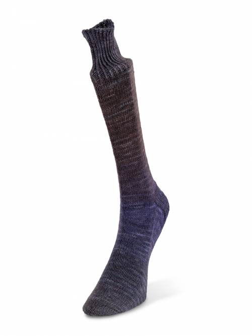 Watercolor sock by Laines du Nord #106 Blues/Greys Yarn The Wool Queen The Wool Queen